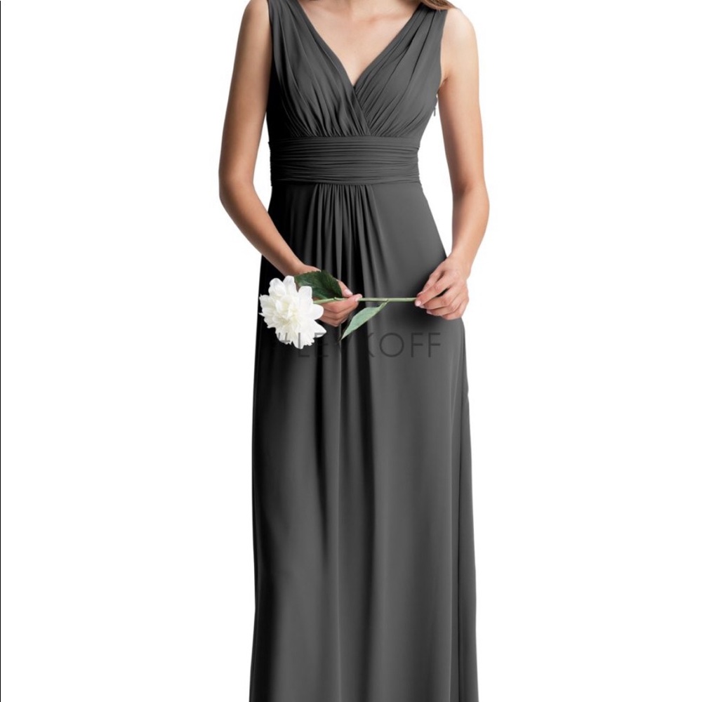 Bill Levkoff black maxi dress style 7009